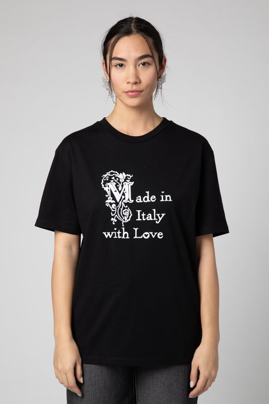 T-shirt "Made in Italy with Love"