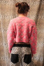 Carica l&#39;immagine nel visualizzatore di Gallery, Top in maglia a cuori jacquard